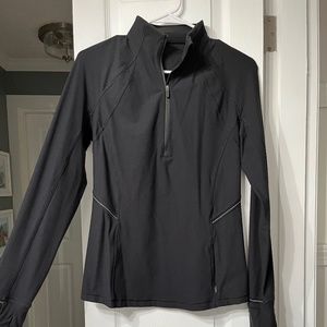 lululemon athletica Black Quarter-Zip Pullover